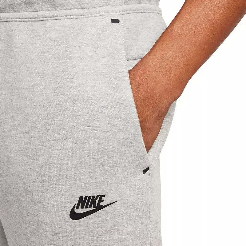 Мужские джоггеры из технического флиса Nike, цвет Dk Grey Heather — фото 4