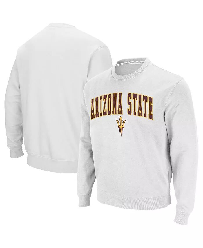 

Мужская толстовка-пуловер Arizona State Sun Devils с логотипом и аркой Colosseum, белый