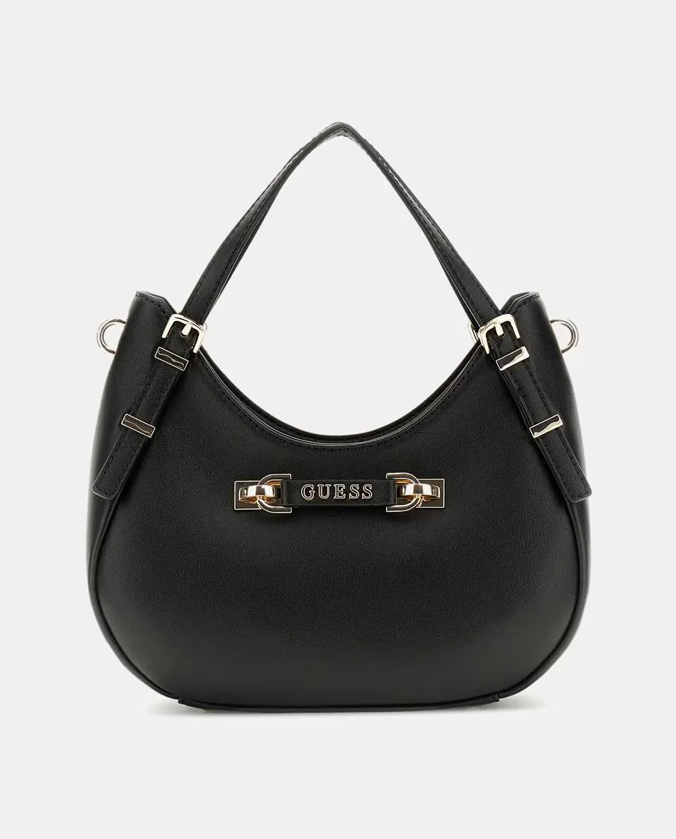

Маленькая сумка через плечо с молнией Guess, черный