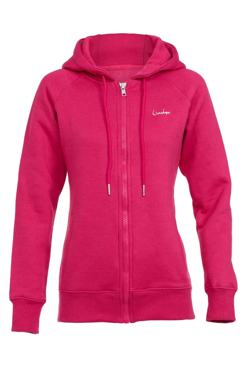 

Тренировочная куртка Winshape "Hoodie Jacket J005", уличный стиль, розовый
