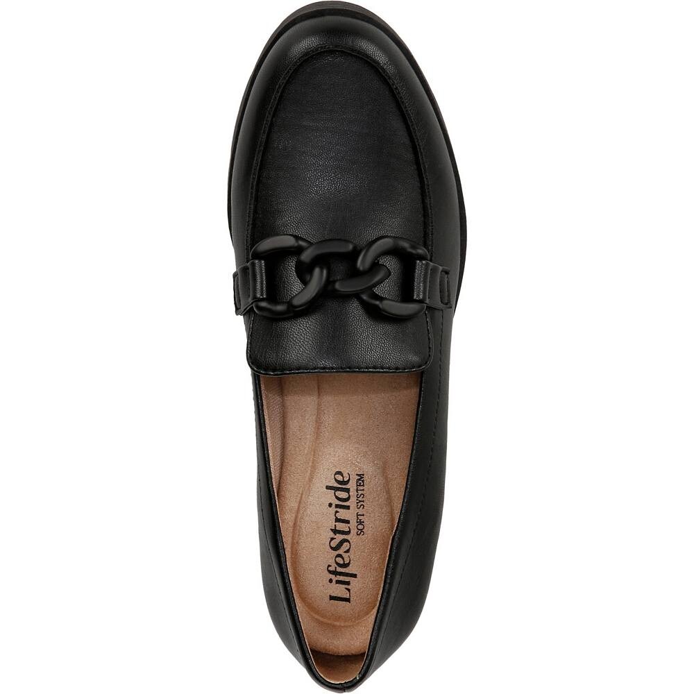 LifeЖенские лоферы Stride London 2 LifeStride, цвет Black Patent — фото 4
