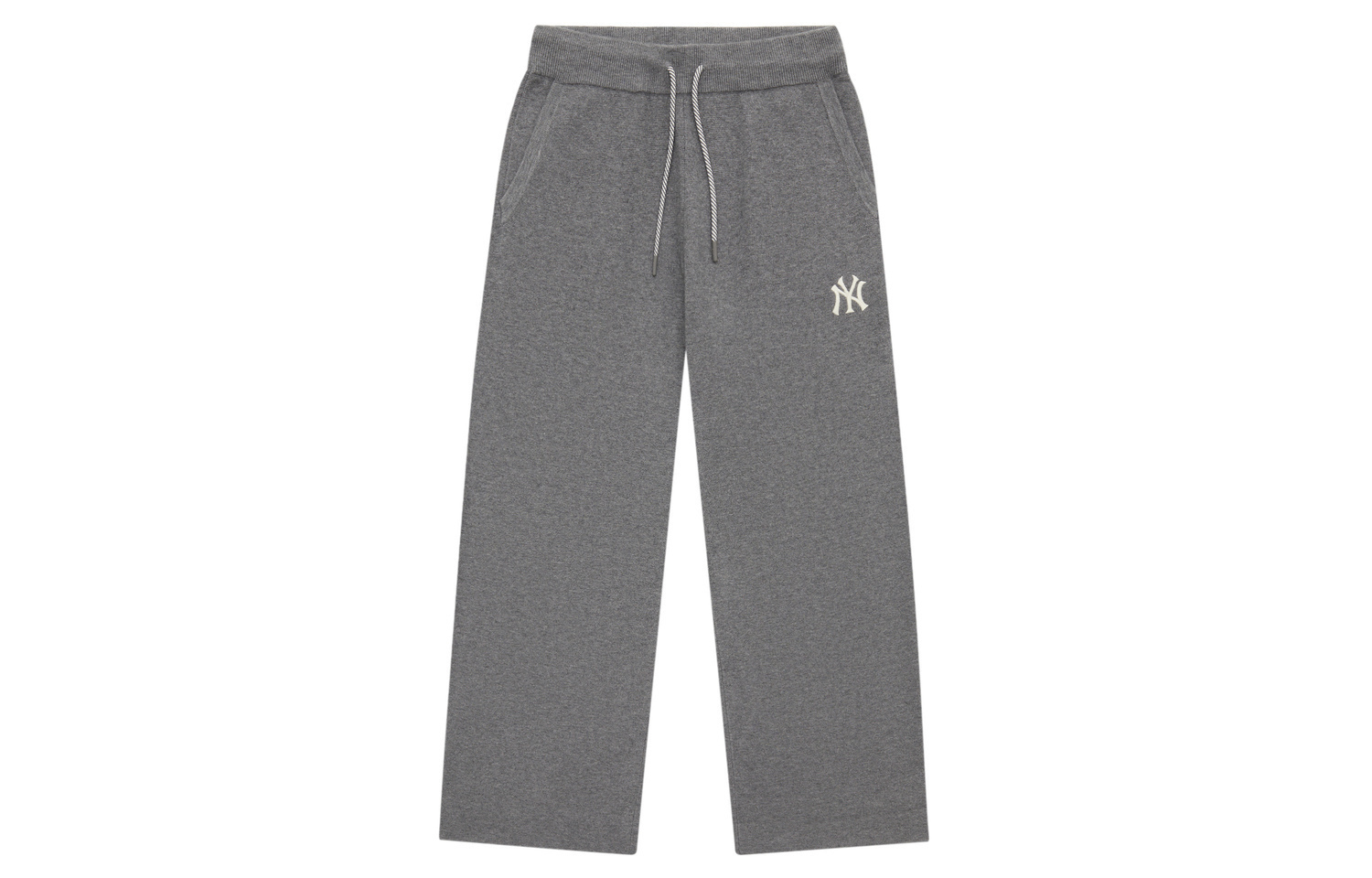 

Нью-Йорк Янкиз Преппи Стиль Коллекция 24FW Брюки из трикотажной ткани Женские Темный Хизер Грей MLB, серый