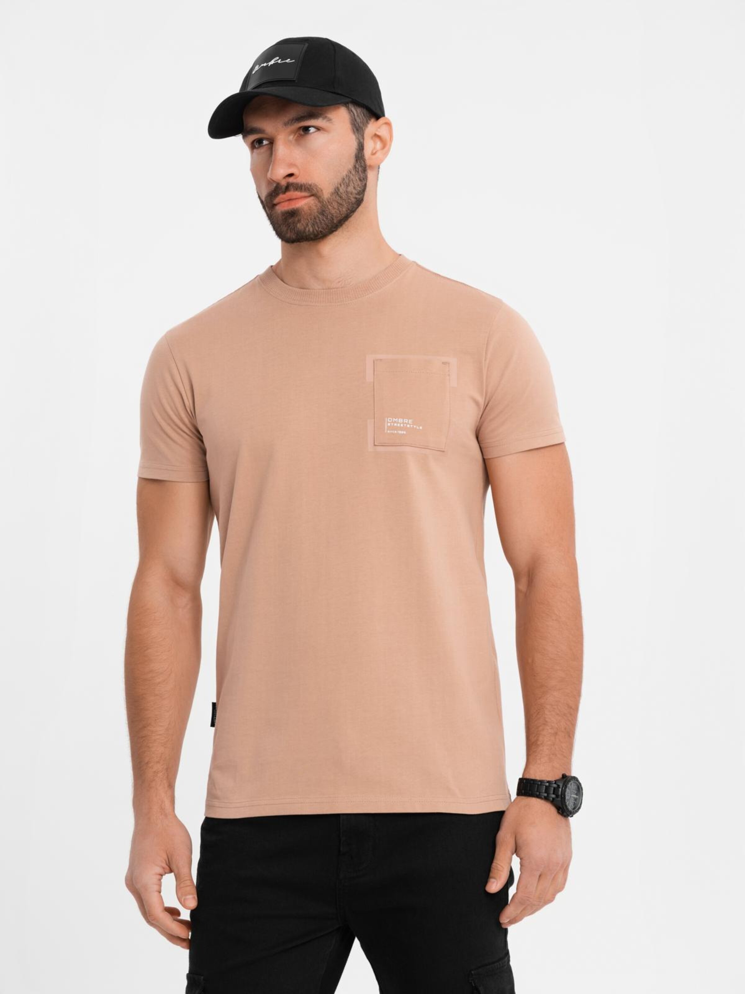 

Ombre Футболка в бежевом цвете