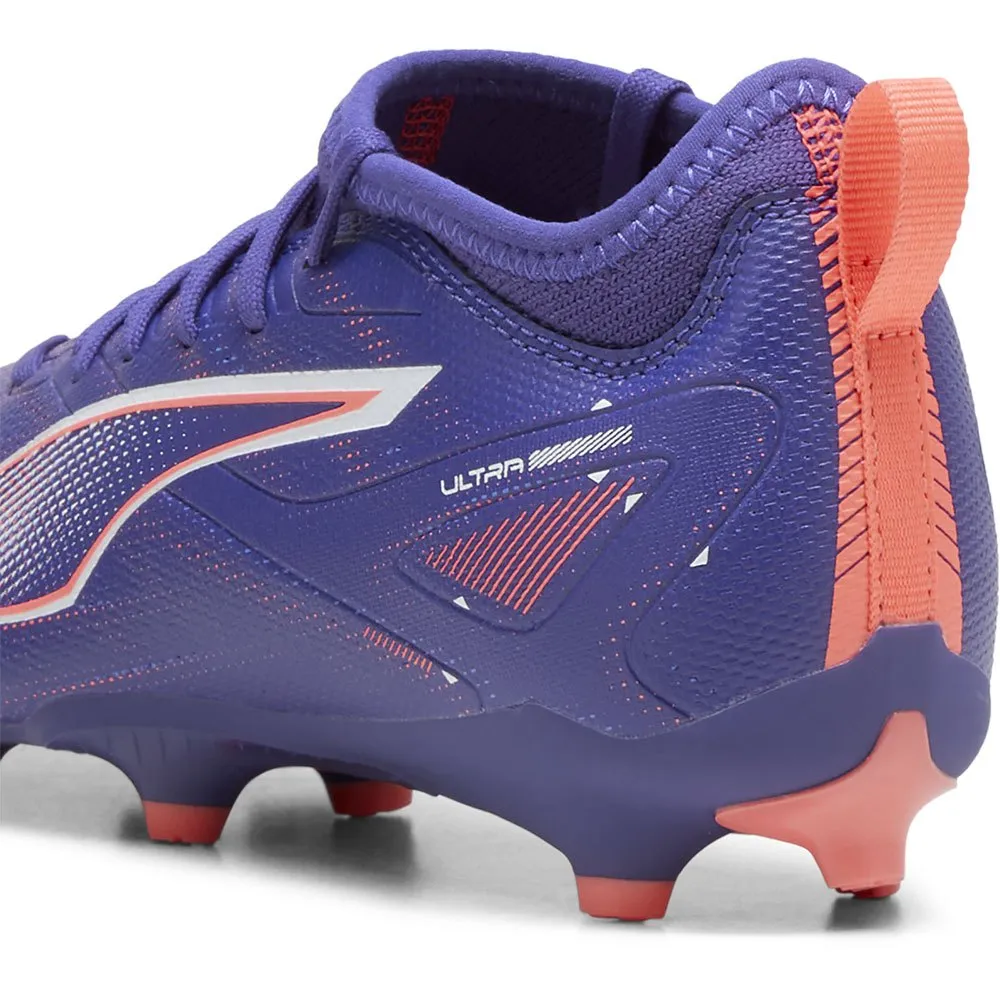 Футбольные бутсы Puma Ultra 5 Match FG/AG Jr, фиолетовый — фото 4