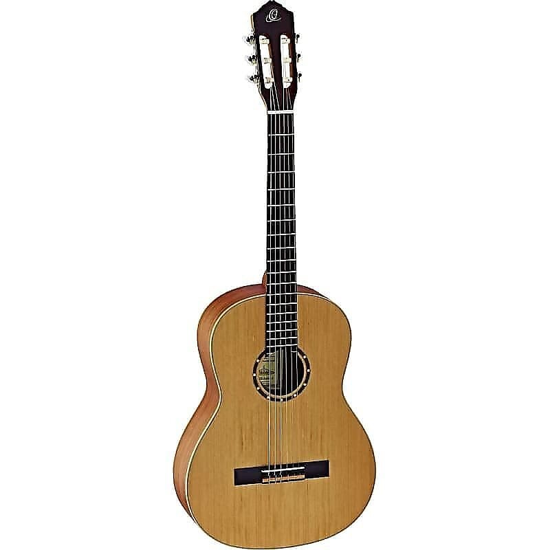 

Акустическая гитара Ortega Guitars R122SN Family Series Cedar Top Slim Neck Nylon String Guitar w/ Gig Bag & Video Link