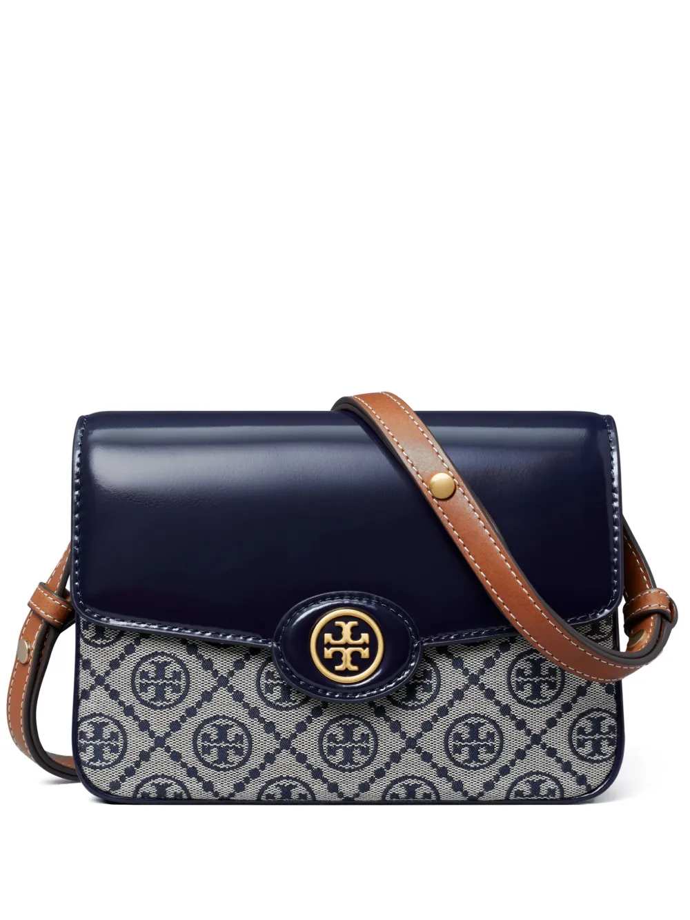 

Сумка на плечо Robinson с монограммой Tory Burch, синий