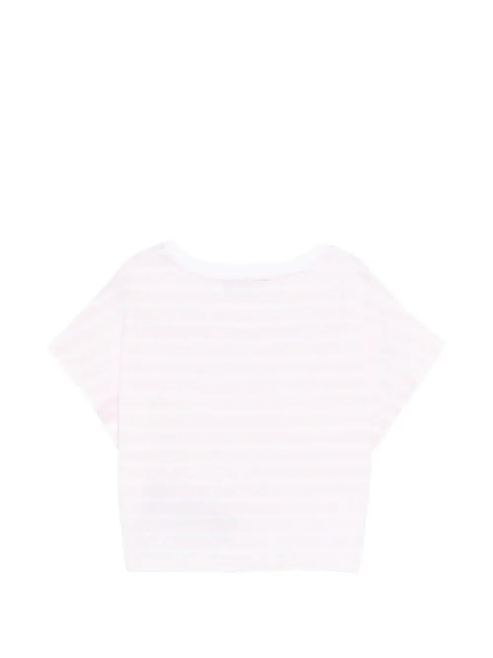 Полосатая футболка Balmain Kids, белый — фото 2