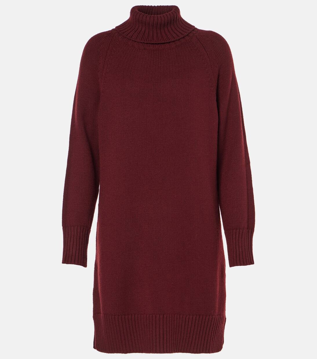 

Мини-платье Trudy из натуральной шерсти Max Mara, цвет rosso