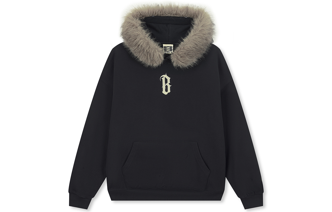 

Свитшот Unisex Custom Photocard BONELESS, carbon черный[detachable fur collar]