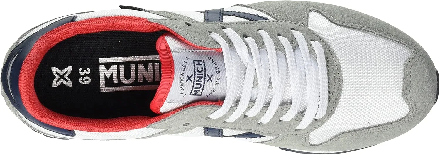 Кроссовки Munich Massana Unisex Adult Trainers, White 434 — фото 4