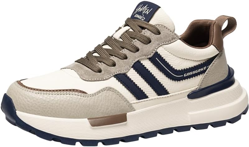 

Мужские ретро кроссовки для повседневной носки и спорта, модные тренировочные, противоскользящие, для тенниса, путешествий и прогулок Lhyxu, Mika