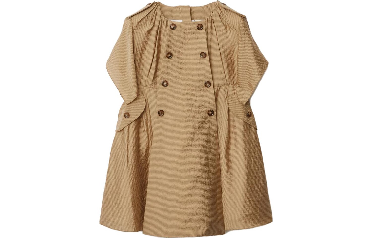 

Детское платье Burberry, бежевый