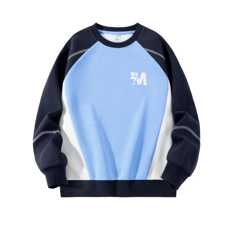 Детский свитшот Crew Neck Moderate WARRIOR, sky синий/h синий k