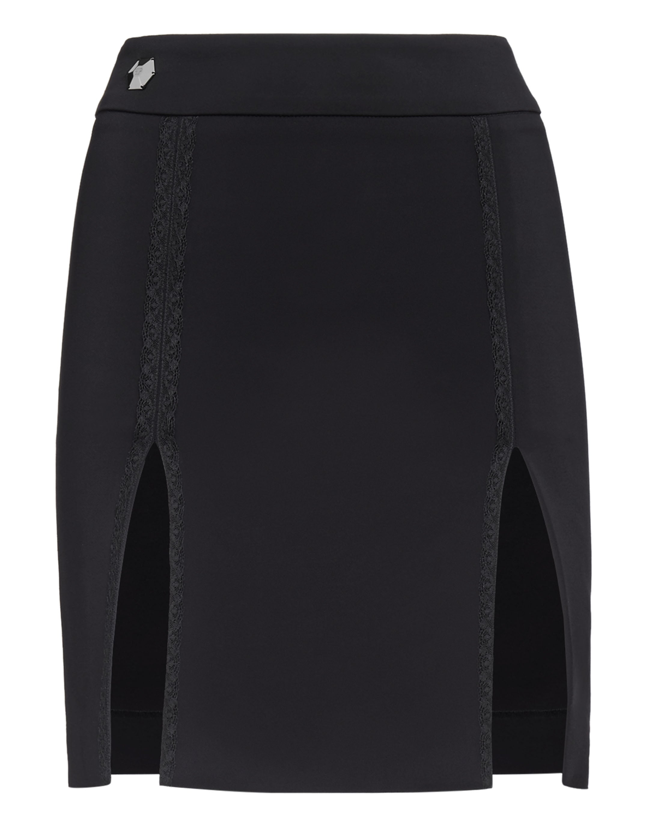 

Короткая юбка «Теперь я знаю» PHILIPP PLEIN, черный