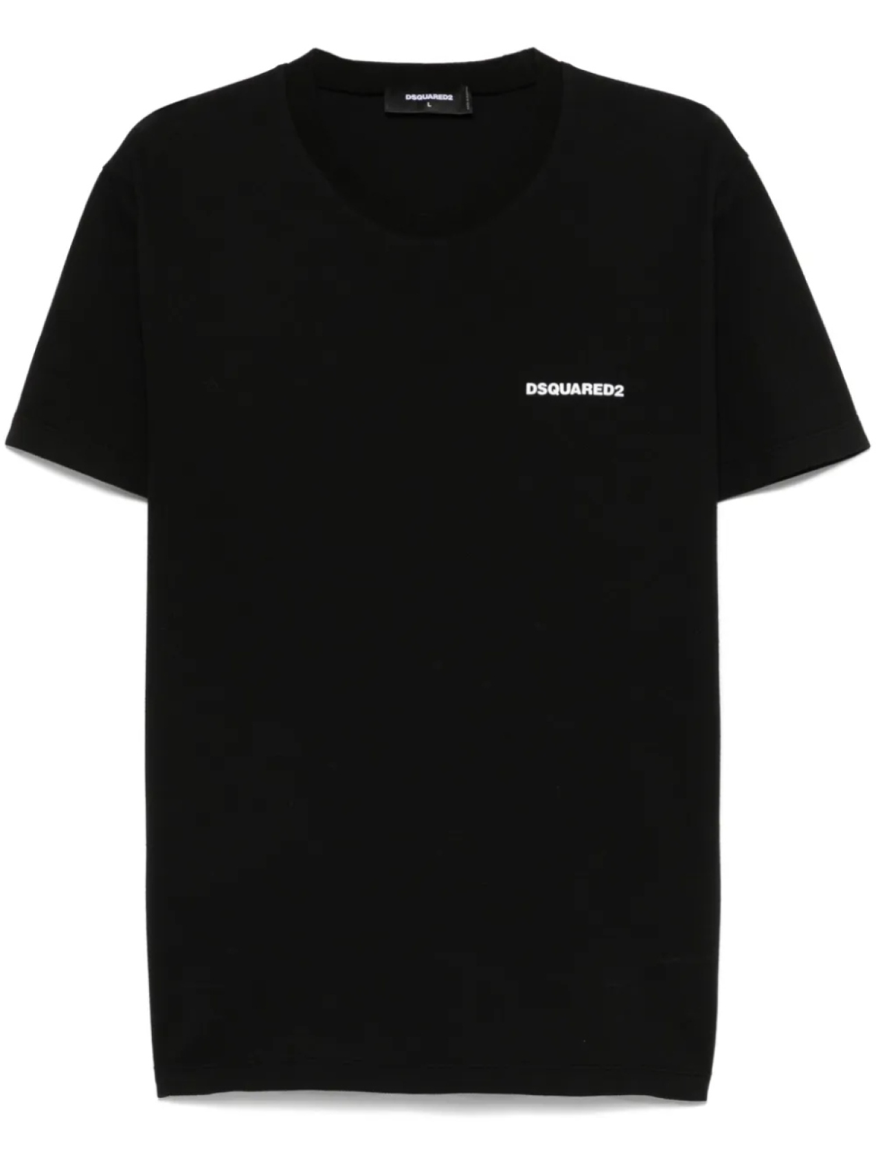 

Футболка с резиновым логотипом DSQUARED2, черный