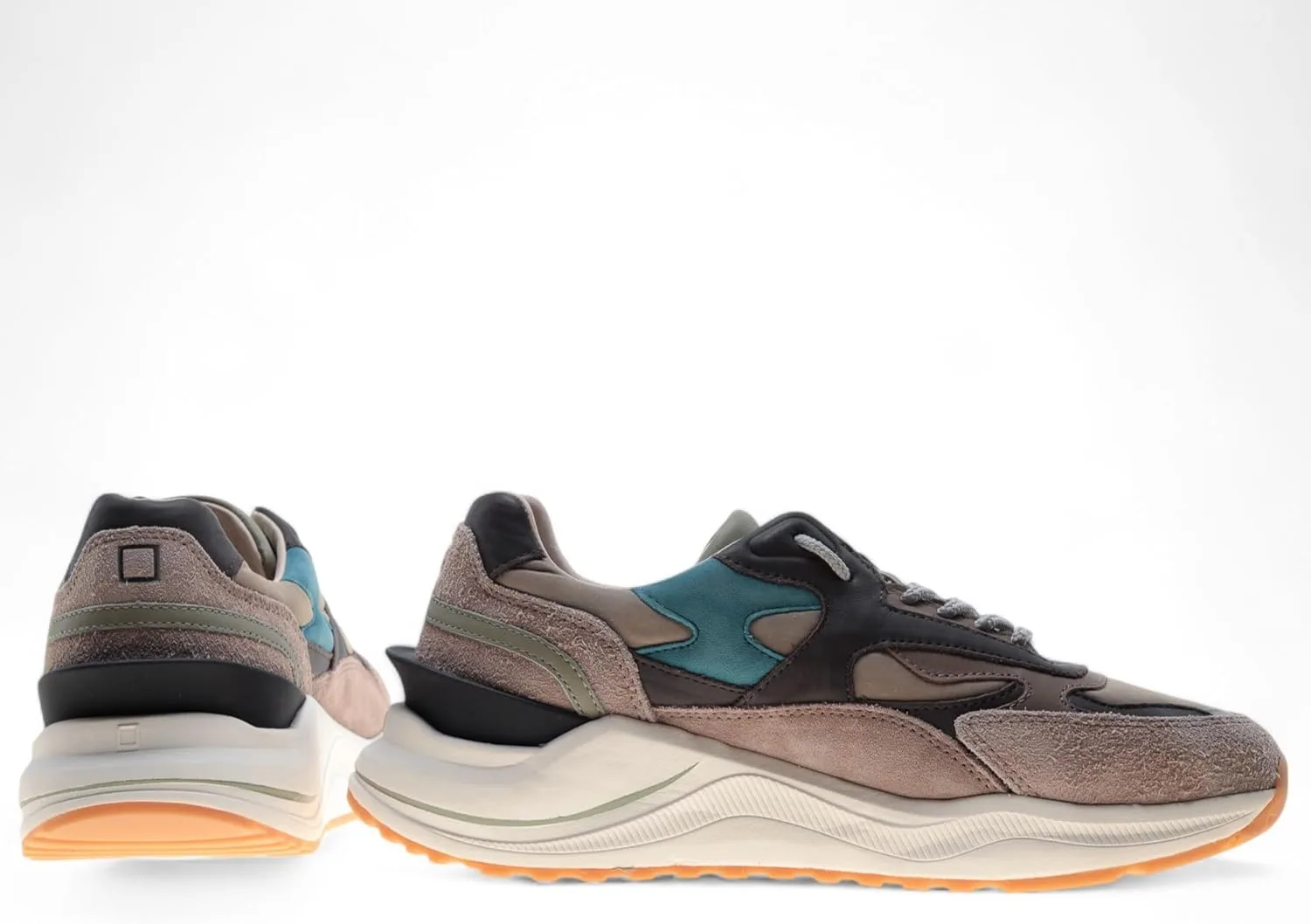 Кроссовки для бега Date Running Trainers Fuga Nylon Army D.A.T.E., бежевый — фото 4