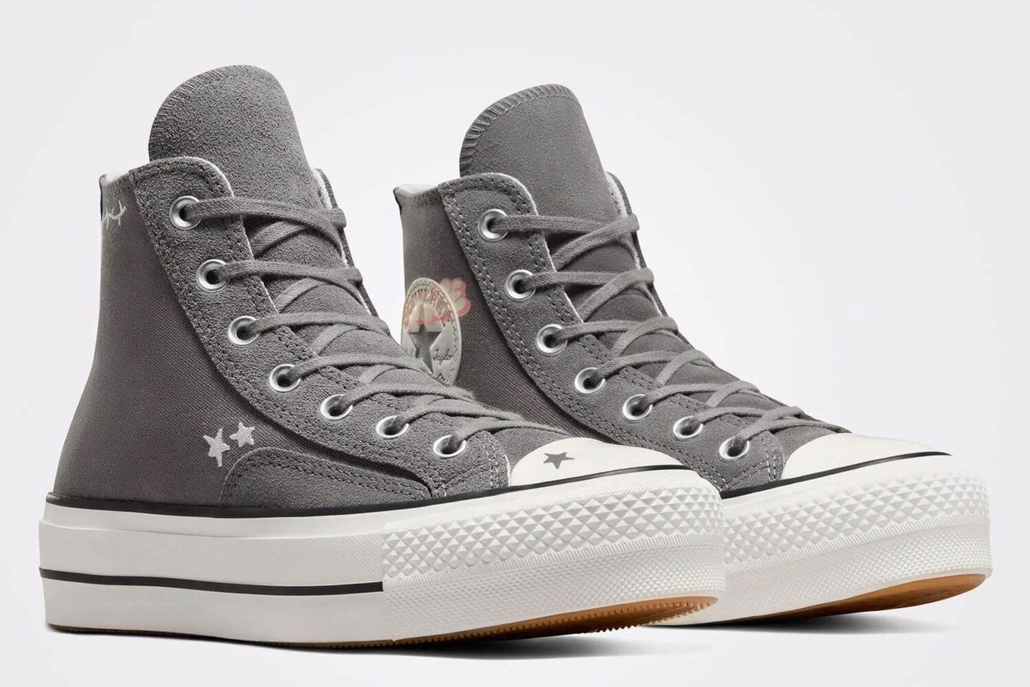Кроссовки Ctas Lift на платформе Converse, серый — фото 2