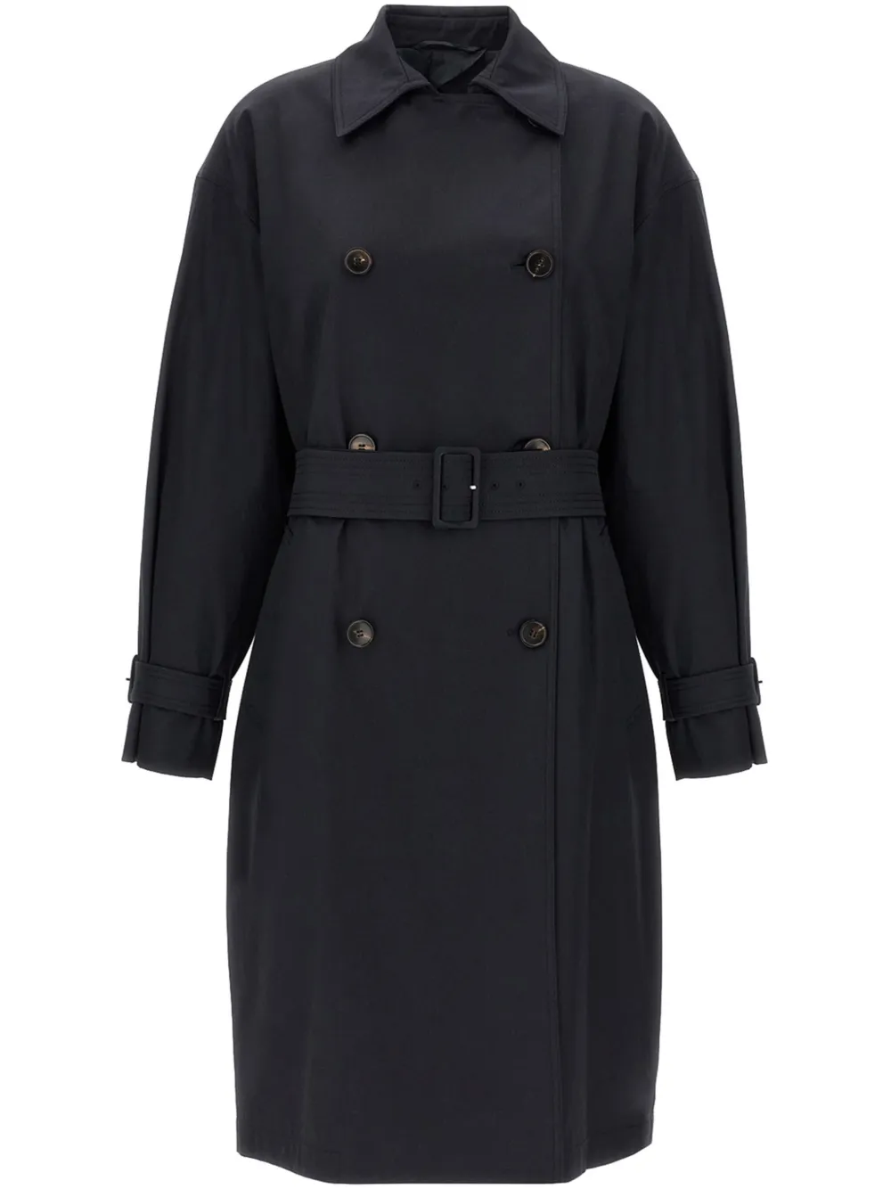 

Тренч Ebrien MAX MARA, синий