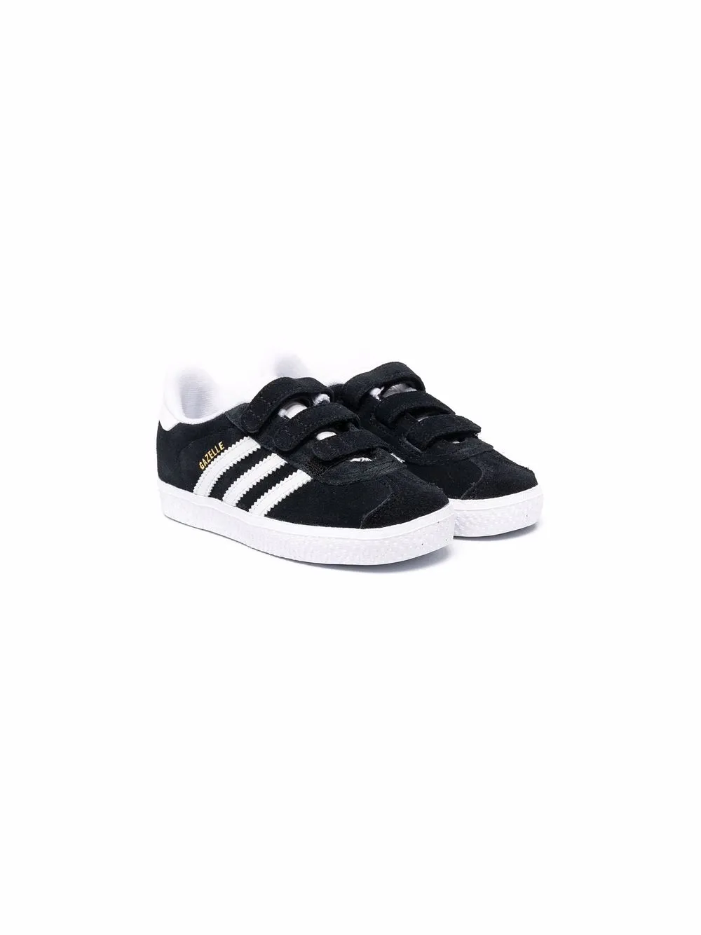 

Кроссовки Gazelle на липучках Adidas Kids, черный