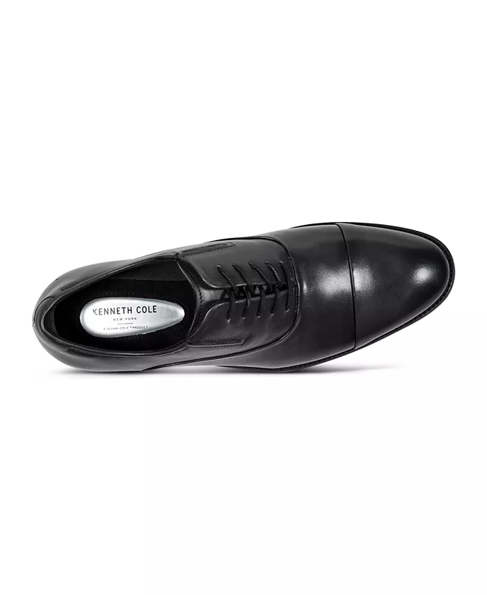 Мужские оксфорды Tully с кожаным мыском Kenneth Cole New York, серый — фото 3
