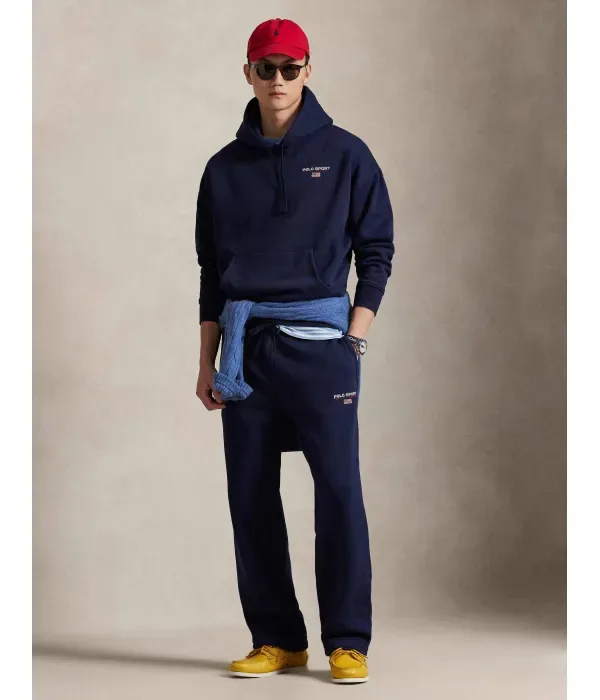 Толстовка relaxed fit Polo Ralph Lauren, темно-синий — фото 2