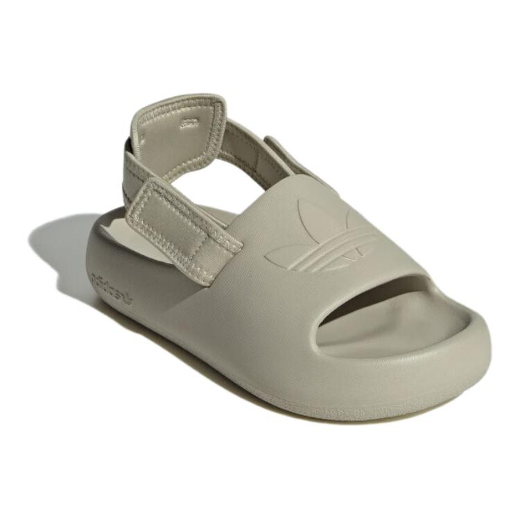 Adidas AdiFOM Adilette Slide J 'Putty Grey' Adidas Originals, серый — фото 3