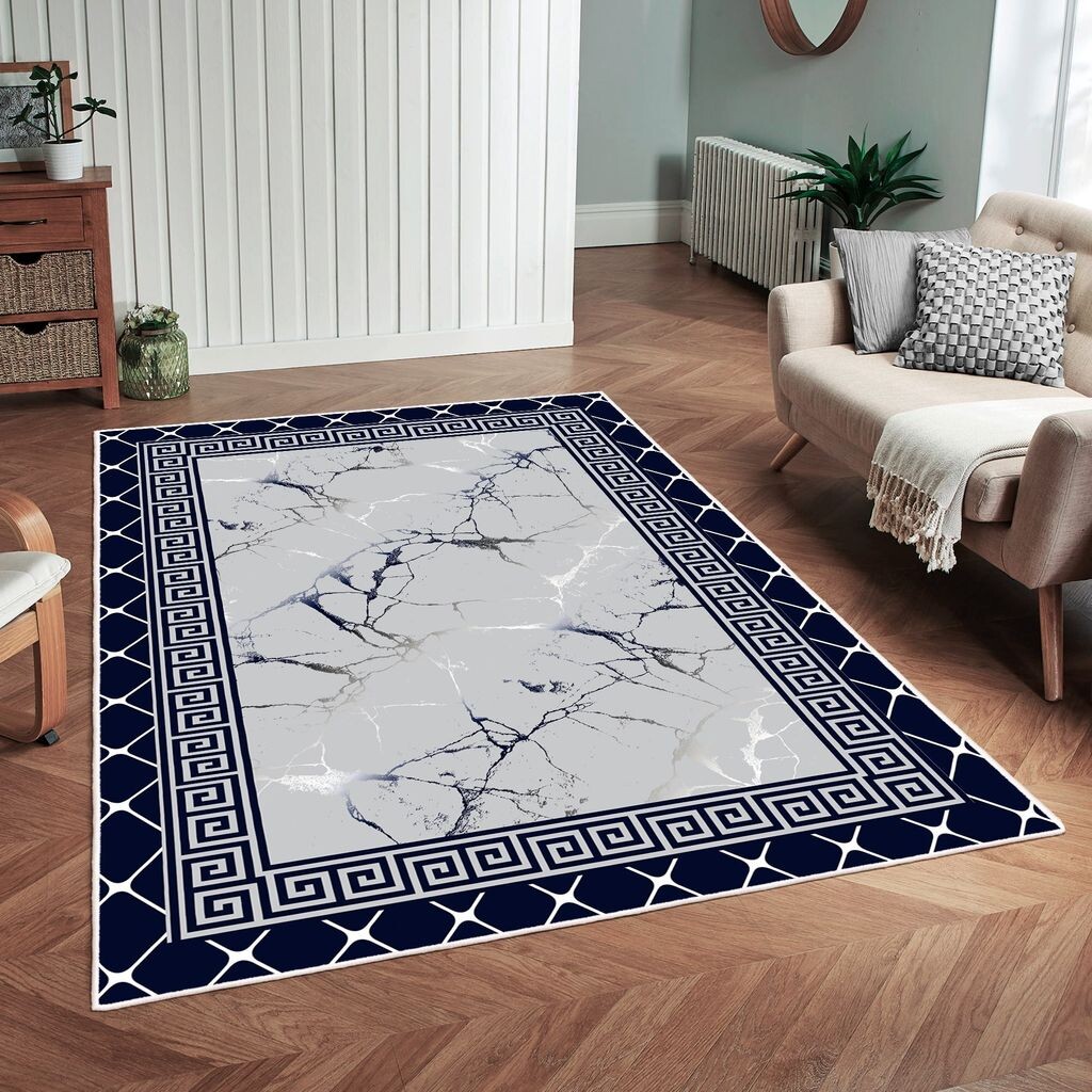 

Conceptum Hypnose, Woobtny0200, ковер, темно-синий, 80 x 120 см