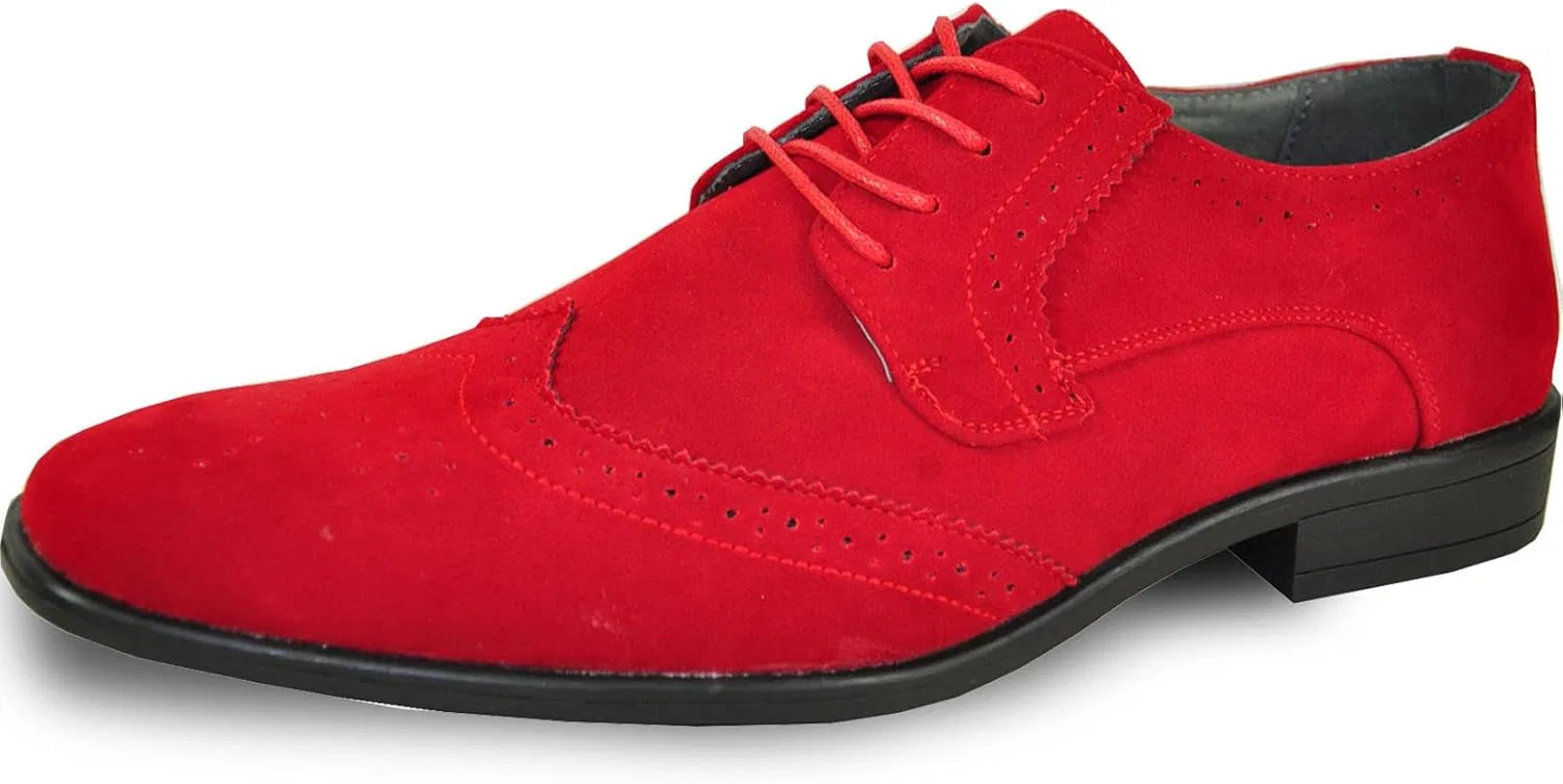 bravo! Браво! Мужские классические туфли King Classic Oxford с кожаной подкладкой - выбор ширины, черные