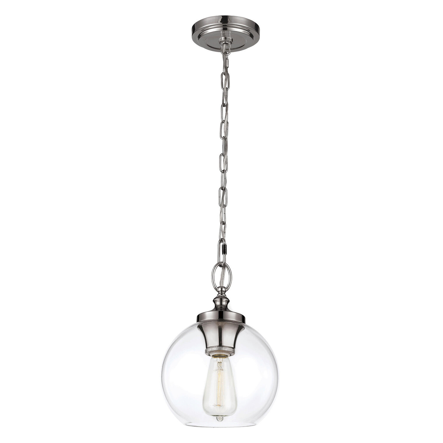 

Подвесной светильник Elstead Lighting, 21,6x44,5 см, никельной