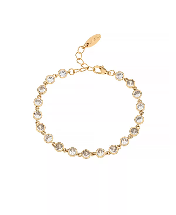 

Повседневный браслет из кубического циркония Ettika, gold