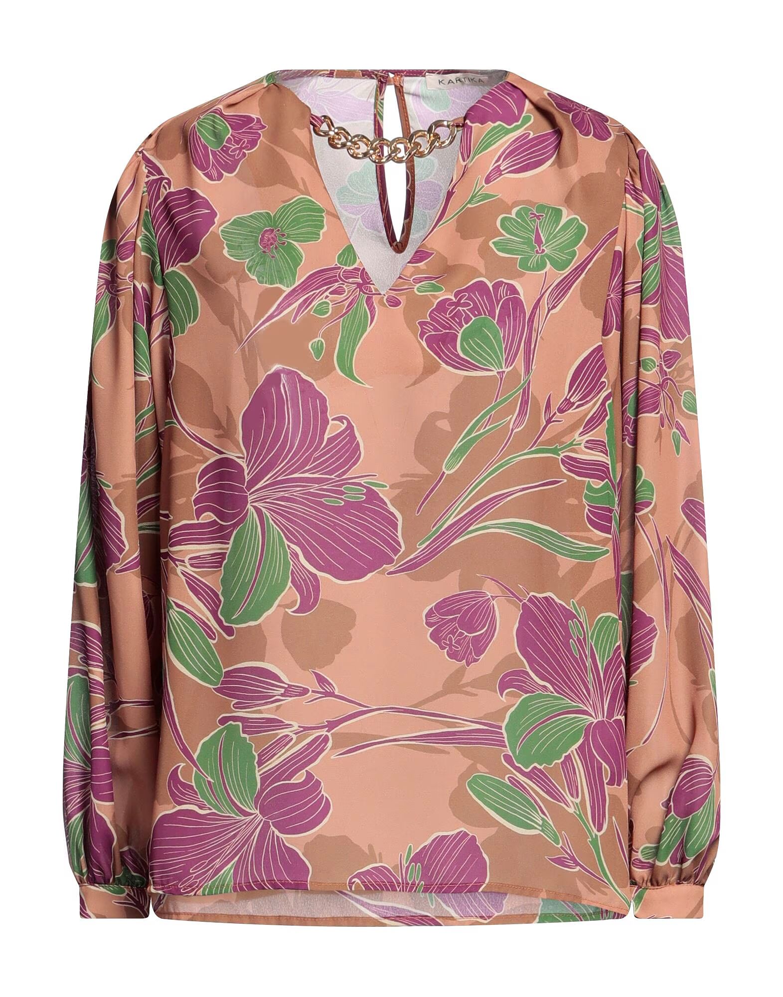 

Топ Kartika, коричневый