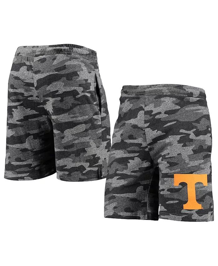 

Мужские шорты Tennessee Volunteers Camo Backup Terry Jam Lounge цвета уголь и серого Concepts Sport