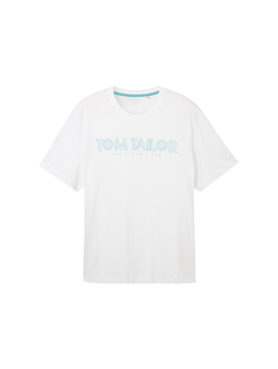 

Классическая футболка TOM TAILOR Men + Shirt, белый