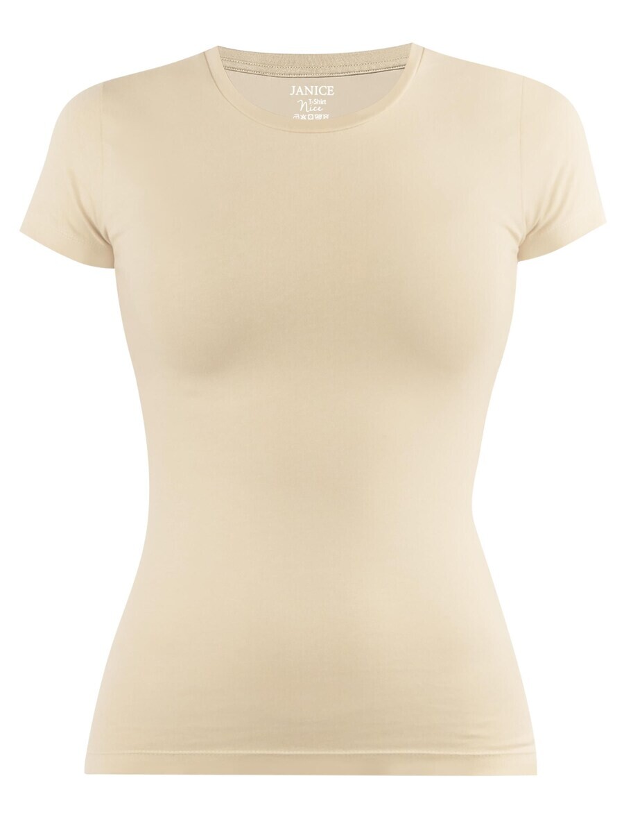 

Футболка Janice Shirt Nice, бежевый