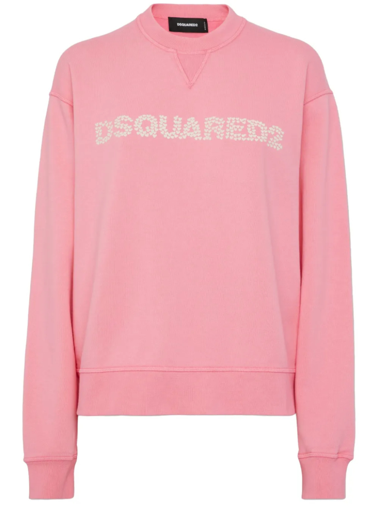 

Толстовка с логотипом DSQUARED2, розовый