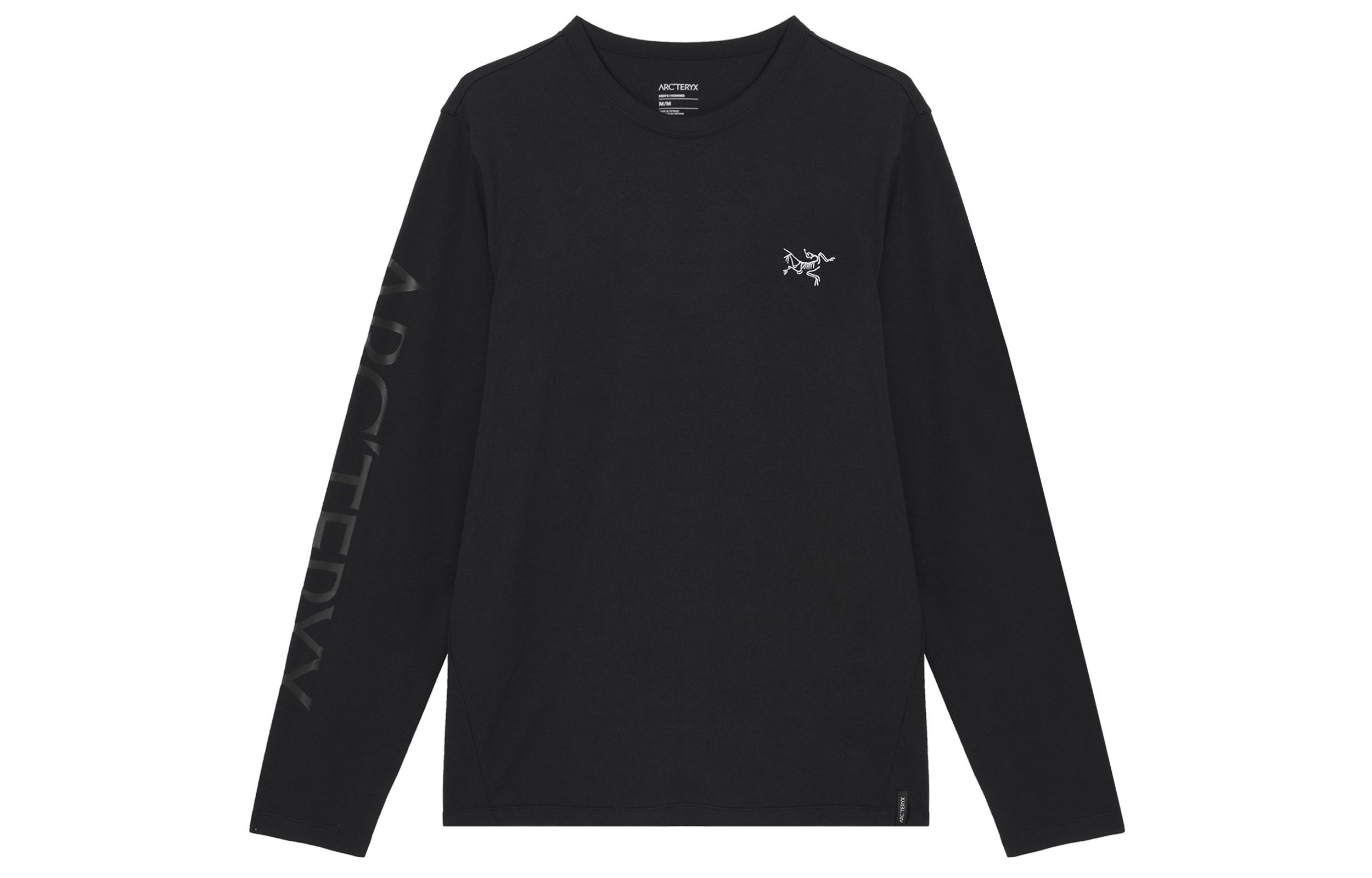 

Arcteryx Футболка CAPTIVE ARC'WORD LS, мужская, черная