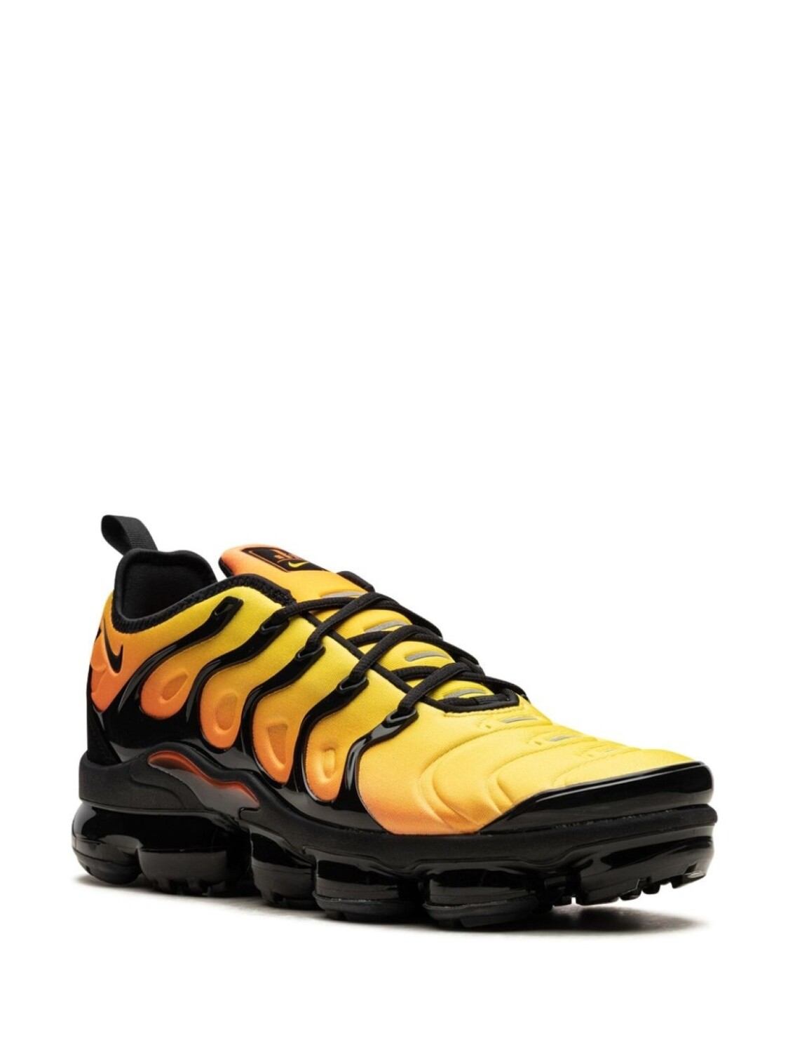 Кроссовки Nike Air Vapormax Plus, черный/желтый — фото 2