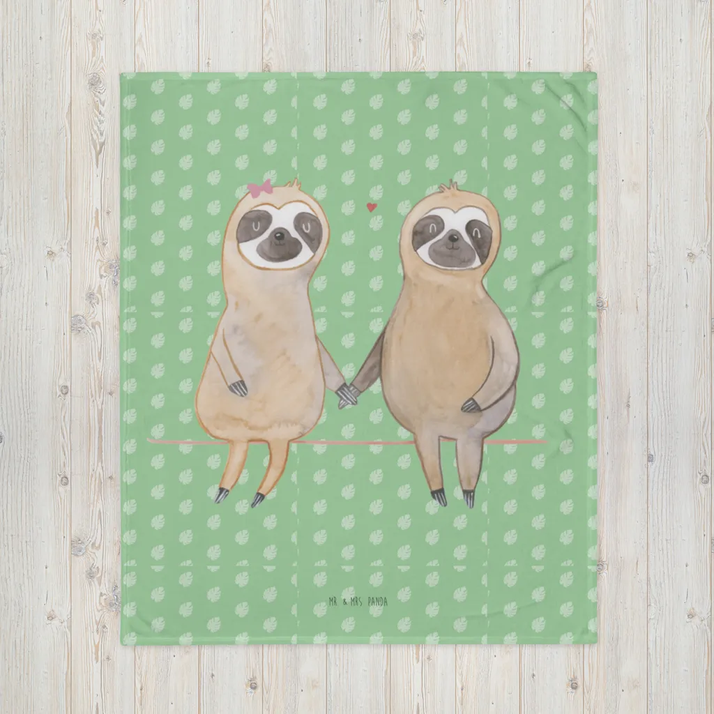 

Одеяло Mr. & Mrs. Panda, зеленый