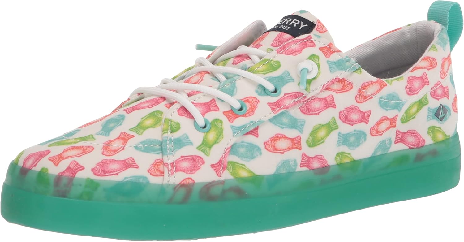

Кроссовки Girl's Crest Vibe (Little Kid/Big Kid) Sperry, белый
