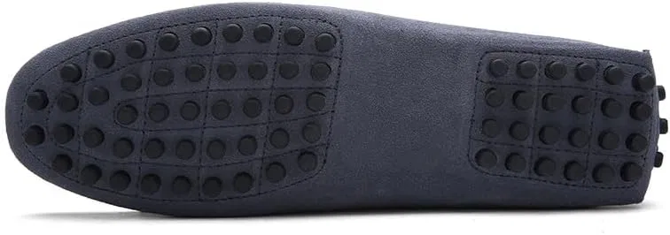 Лоферы кожаные Mens Loafers Shoe, серый PUGHGAETZF — фото 3