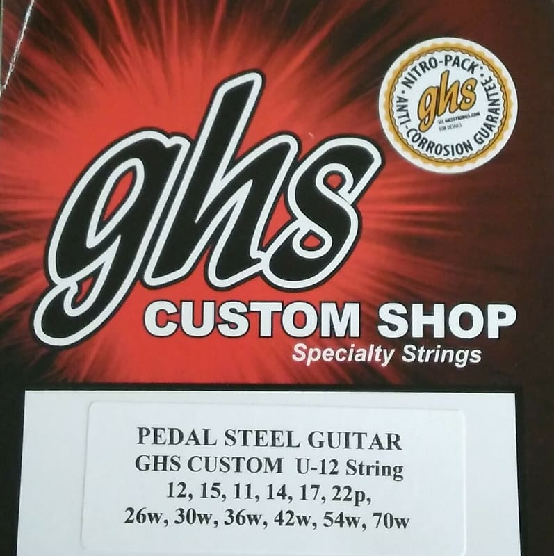 

Электрогитара GHS E9th-12 String Custom Universal - 1 Set