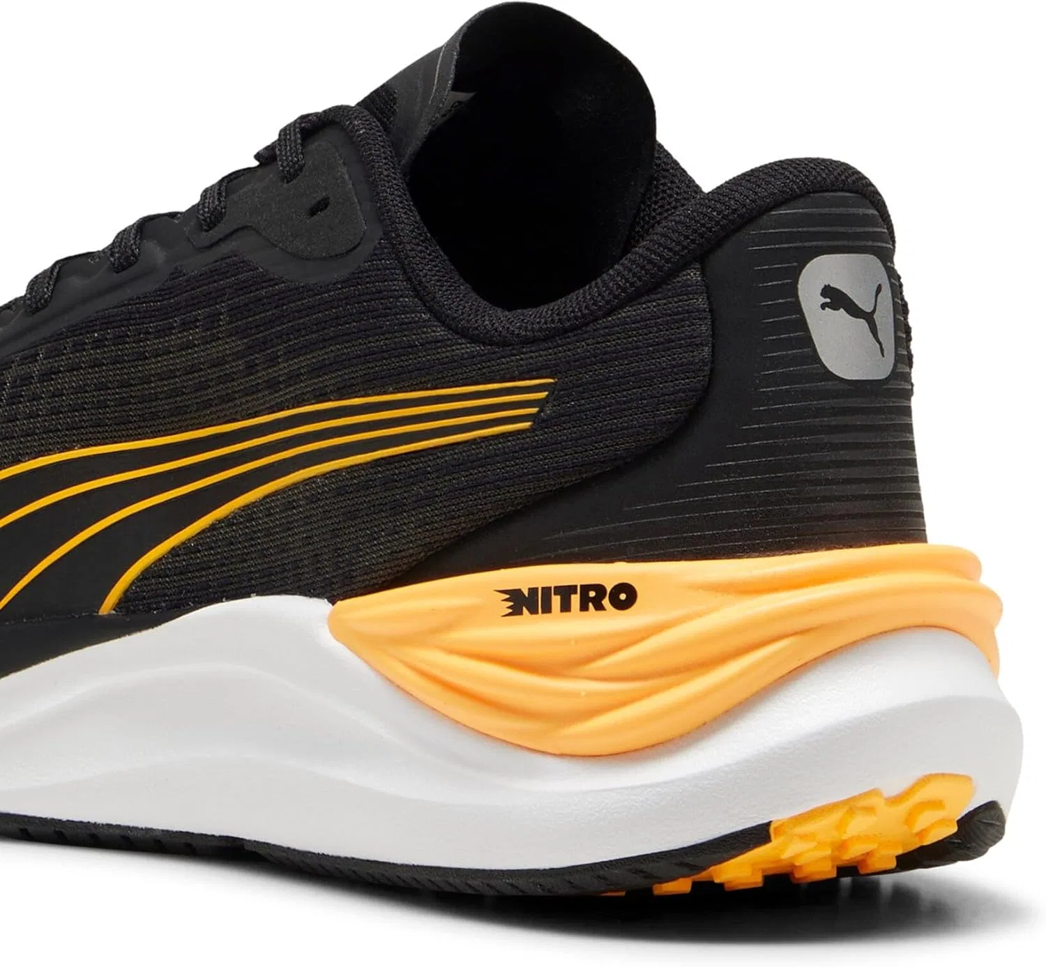 Мужские беговые кроссовки PUMA Deviate Nitro 3 - черные — фото 3
