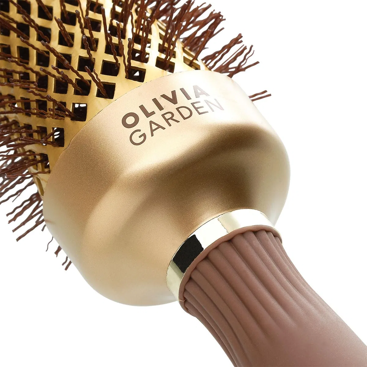 Круглая щетка для укладки «Expert Blowout Curl Gold & Brown» 45 мм от Olivia Garden Olivia Garden — фото 3