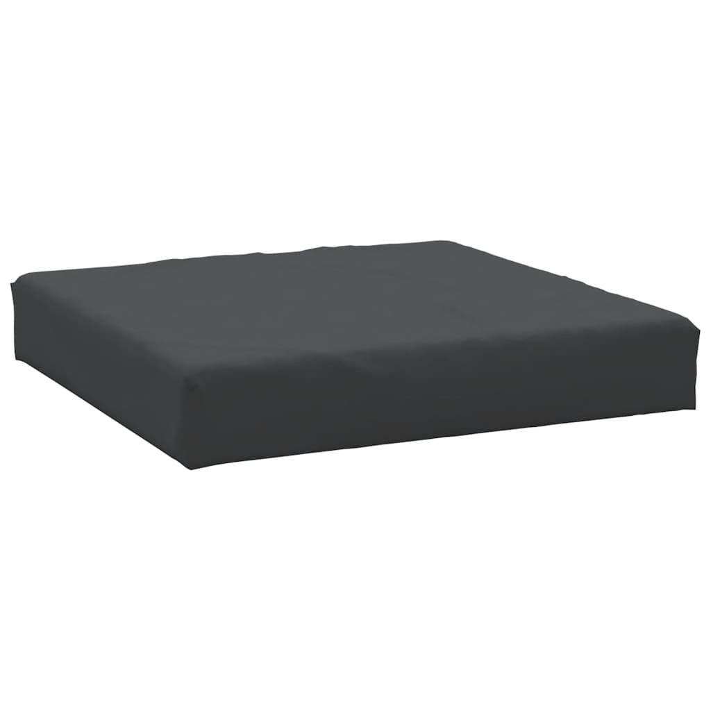 

VidaXL Подушка Паллет Черная 60x60x8 см ткань Оксфорд, черный