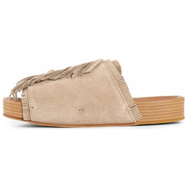 

Шлепанцы мужские песочные Visvim