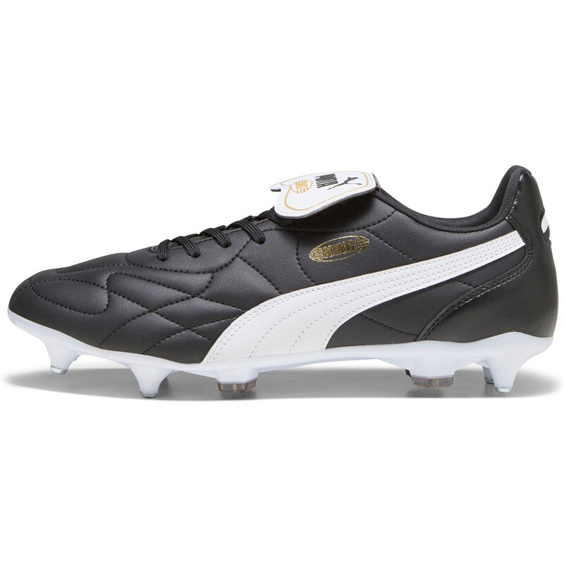 Футбольные бутсы для игры на траве King Top MXSG Puma, цвет puma black-puma white-puma gold — фото 4