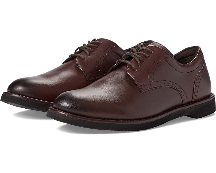 

Оксфорды Rockport Dressports Heritage Plain Toe, темно-коричневый