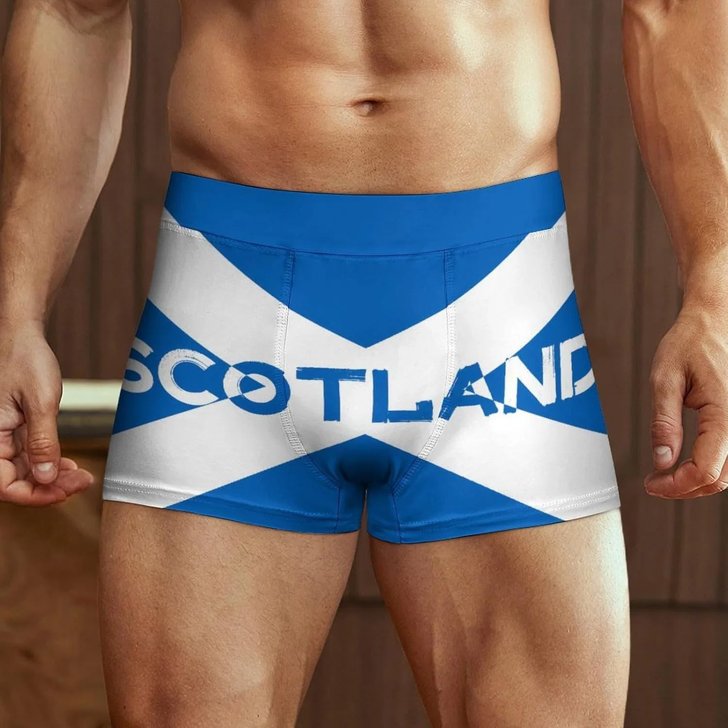Боксеры с принтом Scotland, Style — фото 2