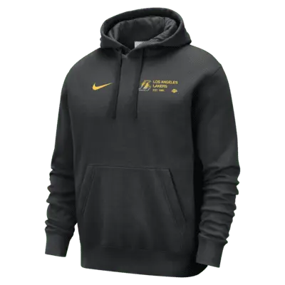 

Худи Nike Los Angeles Lakers Club Courtside, черный