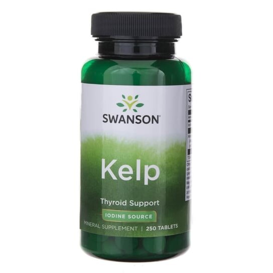 

Swanson, Биологически активная добавка Kelp (Йод) 225 мкг, 250 таблеток